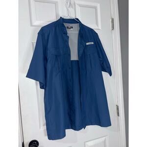 Habit Herring Lake Short Sleeve River Shirt Size Medium